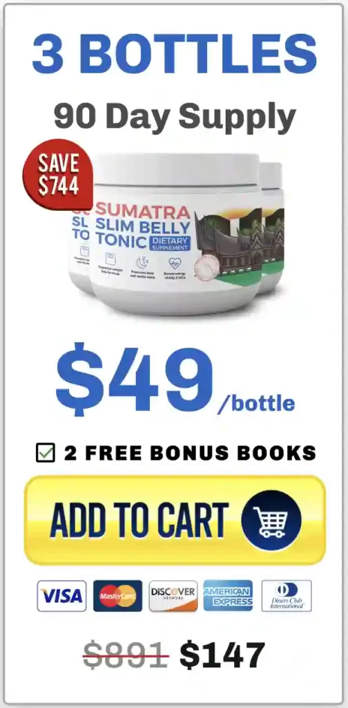 sumatra slim belly tonic three bottles pack
